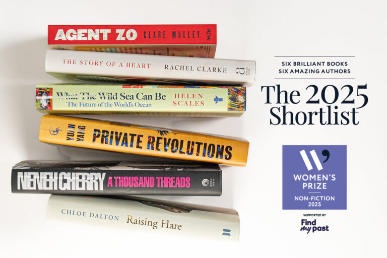 Announcing the 2025 Women’s Prize for Non-Fiction shortlist!