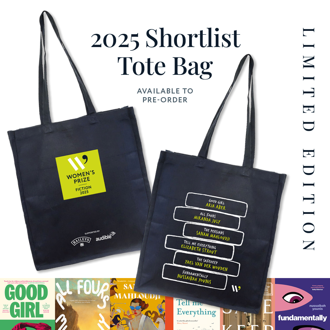 The 2025 Women's Prize for Fiction Shortlist Bag
