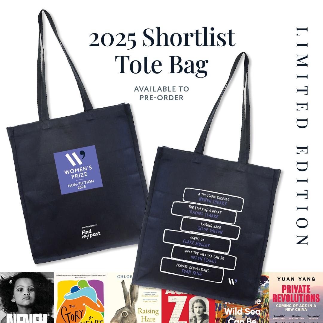 The 2025 Women's Prize for Non-Fiction Shortlist Bag