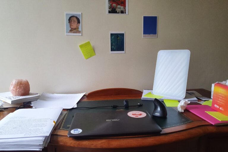 Where I Write: Niamh Ní Mhaoileoin